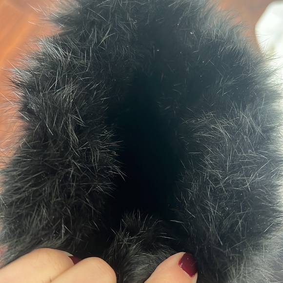 Gucci suede and fur heeled boots - Picture 5 of 7